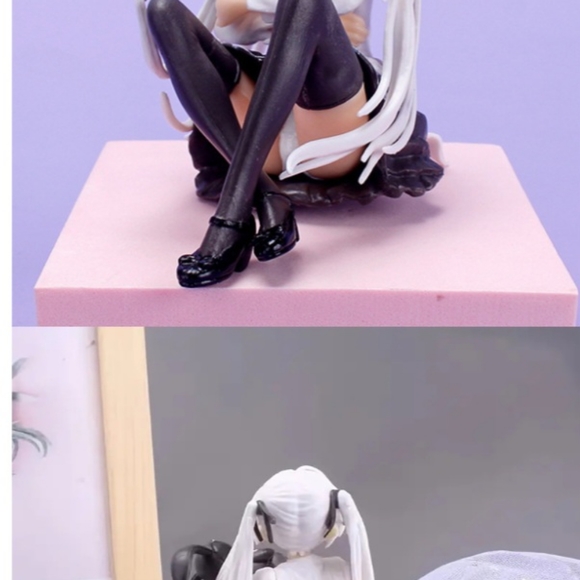 HOLD THE RABBIT DOME GIRL - Picture 2 of 5